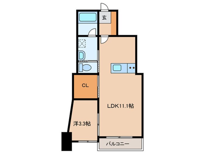 インサイドガーデンの物件間取画像