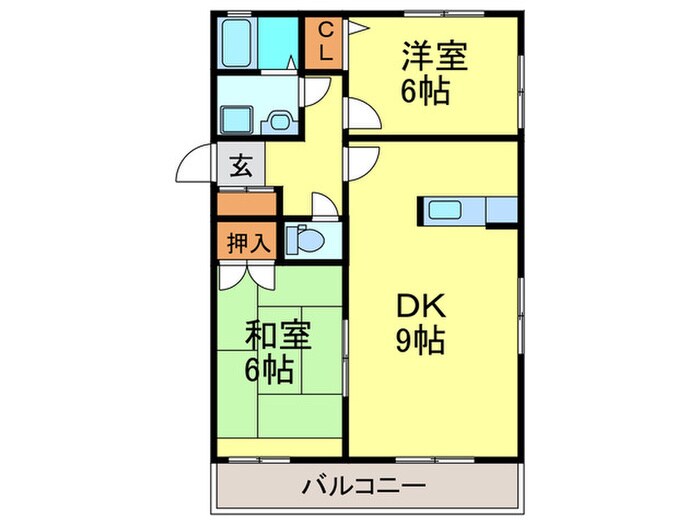 ＳＵＮ紅葉ヶ丘の物件間取画像