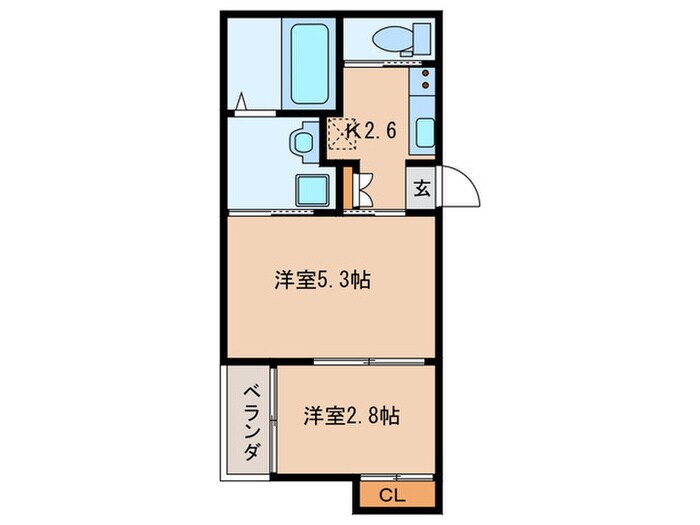 SMILEAX博多EASTⅢの物件間取画像