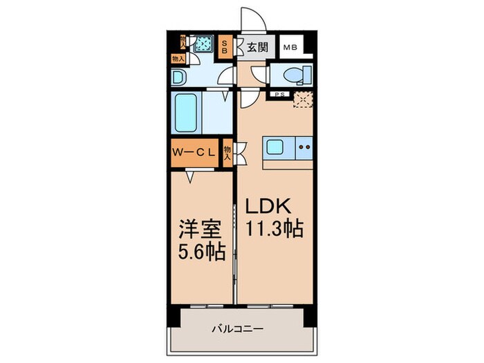 ルナ・グランデの物件間取画像