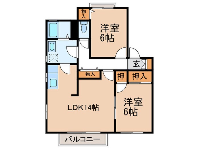 美しが丘エクセレンス　Ⅰの物件間取画像