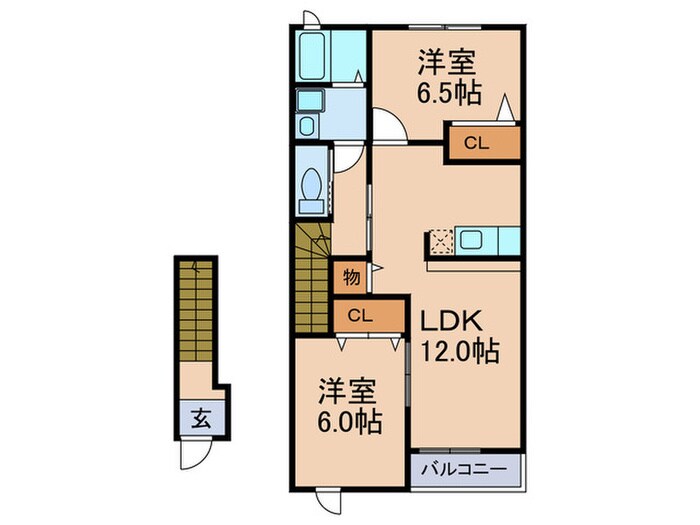 ソレイユの物件間取画像