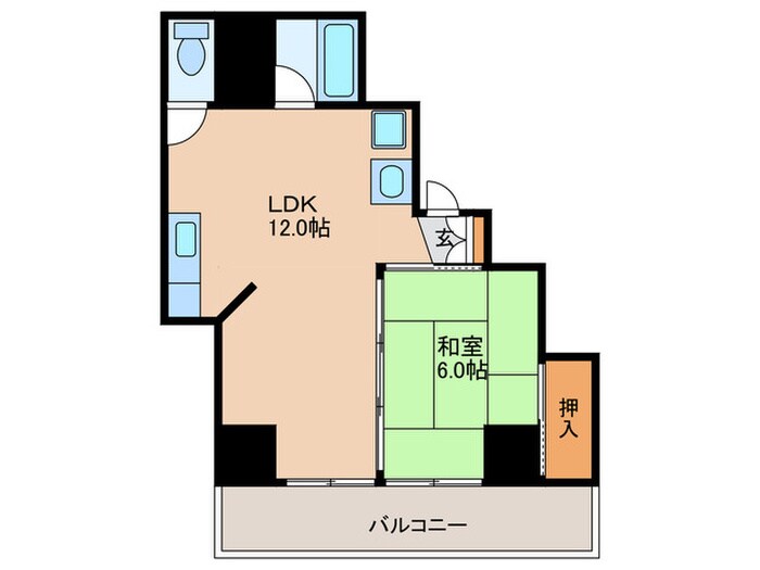 ロイヤルシティー新上橋の物件間取画像