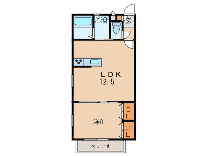 ＭＯＯＮ赤坂Ａ棟の物件間取画像