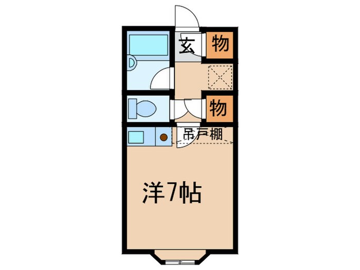 物件間取画像