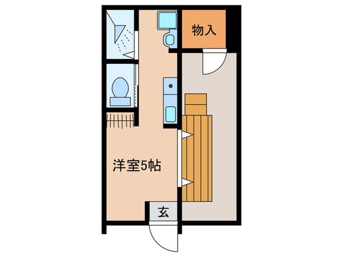 ｱｹﾞﾙ宮司浜の物件間取画像
