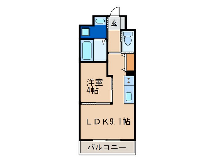 ソレイユ・ルヴァン赤坂の物件間取画像