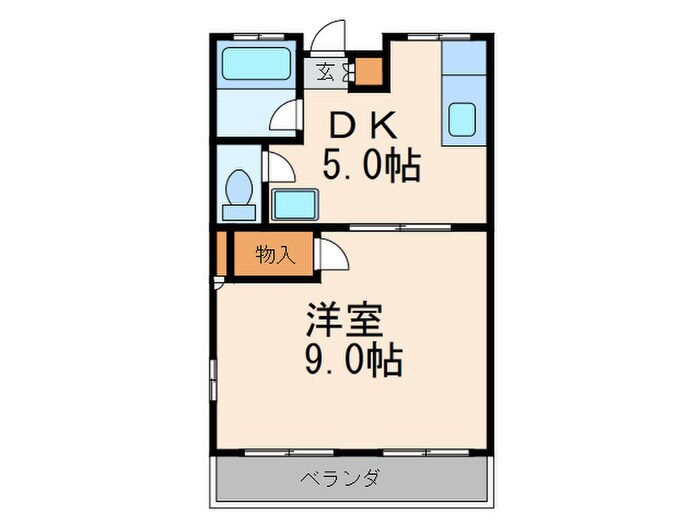 物件間取画像