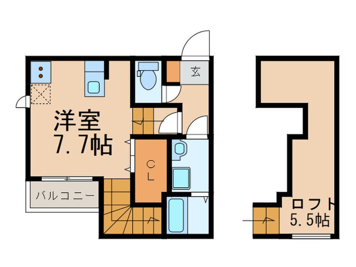 SAKURA　HAKATAの物件間取画像