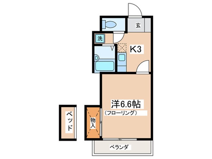 てんにちビルの物件間取画像