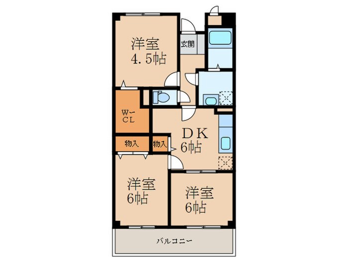 フィールド１の物件間取画像