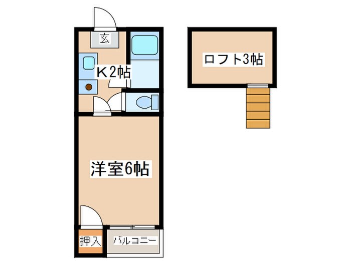 ブレス二日市の物件間取画像