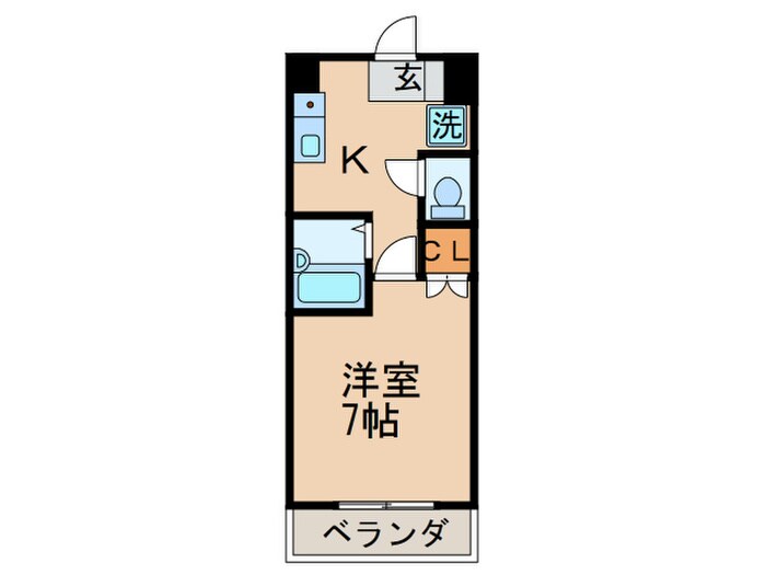 吉相のマンション秀和の物件間取画像