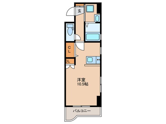 プレール東千石の物件間取画像