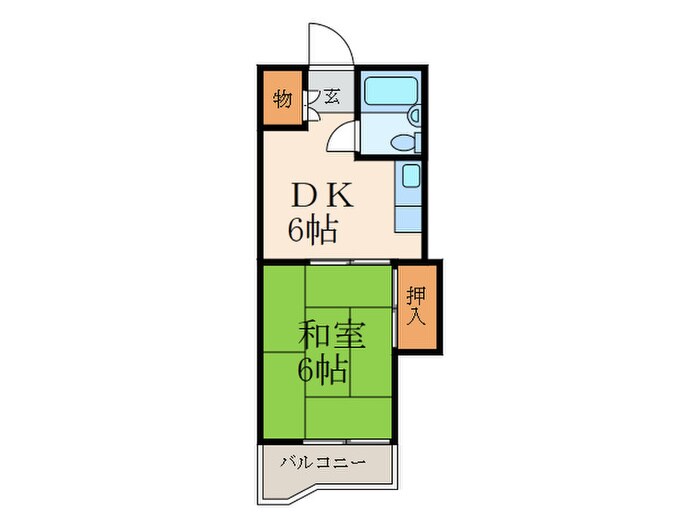 物件間取画像