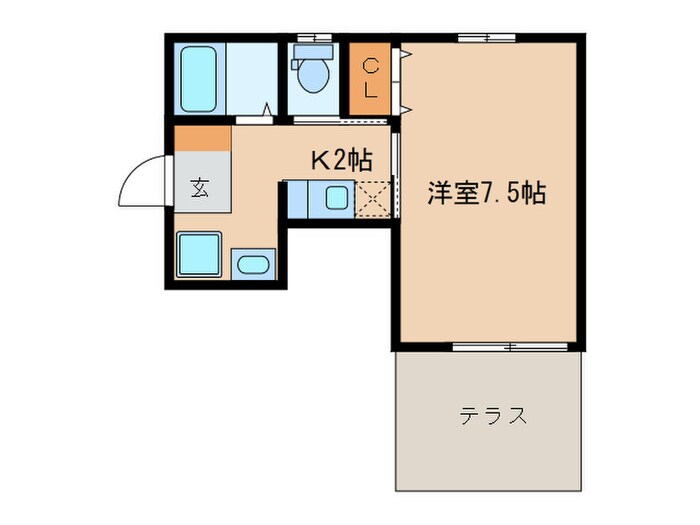 グランソラ－ジュの物件間取画像