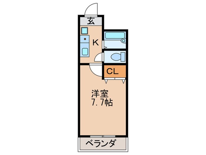 ボヌール相島の物件間取画像