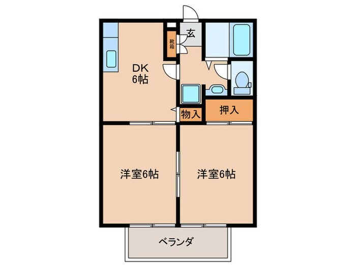 ビーラインＮＲの物件間取画像
