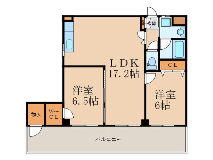 フェルト705の物件間取画像