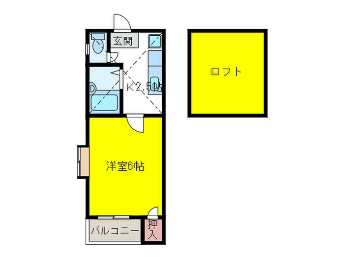 エタ－ナル高宮の物件間取画像