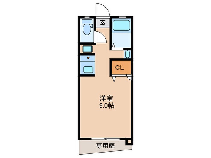 リリィハイツの物件間取画像