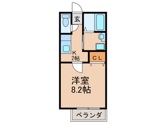 ウィル春日の物件間取画像