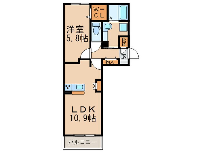 カレントⅡの物件間取画像