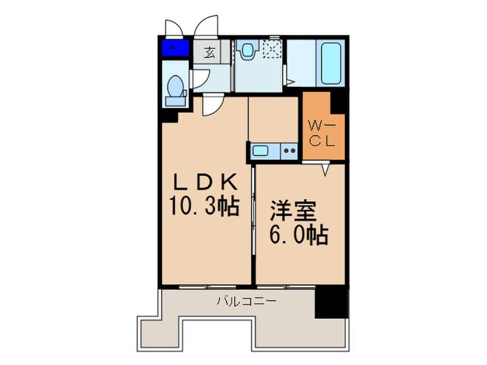 サンシャインロイヤル北九州の物件間取画像