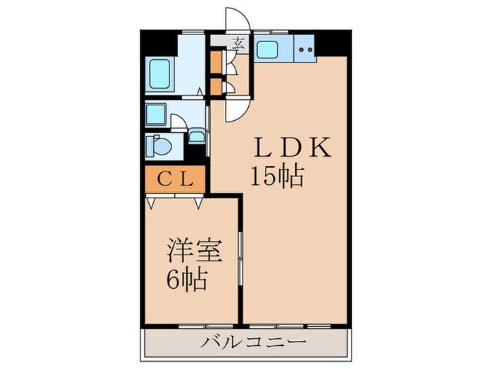 花宅ビルの物件間取画像