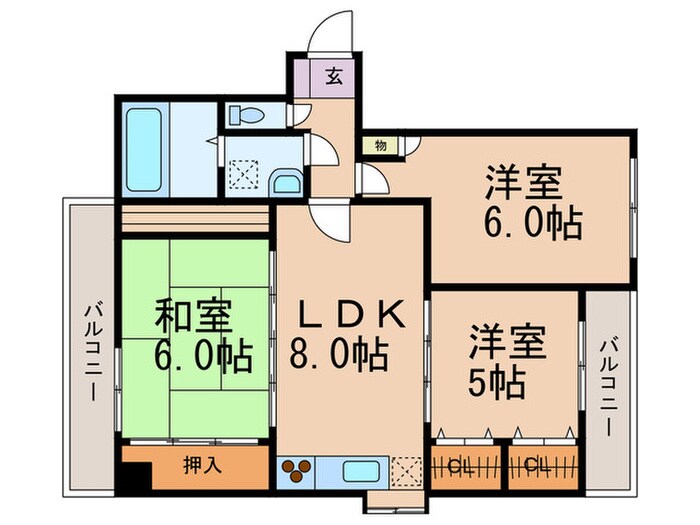 博多桶屋町ビルの物件間取画像