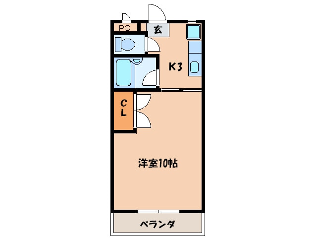 サニーピア柳瀬の物件間取画像