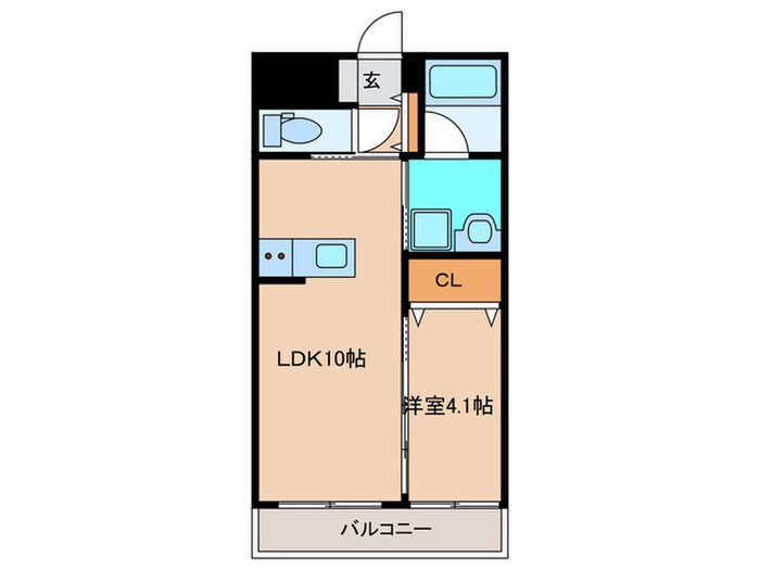 ﾌﾟﾚｽﾃｰｼﾞｺｵﾘﾅⅡの物件間取画像