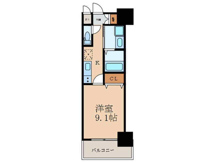 MDIシエルコンティーレ曽根北町の物件間取画像