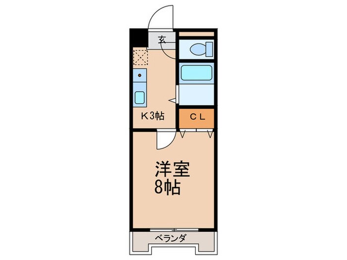 サンアベニュ－ＮＯ．１の物件間取画像