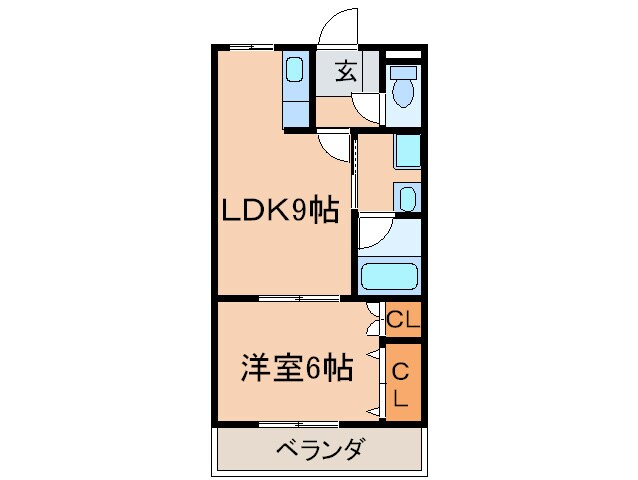 ローズフェアリーの物件間取画像