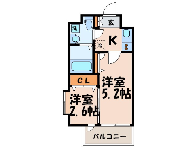 グランフォ－レ呉服町の物件間取画像