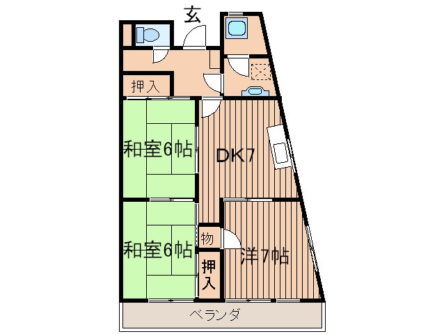 原口ビルの物件間取画像