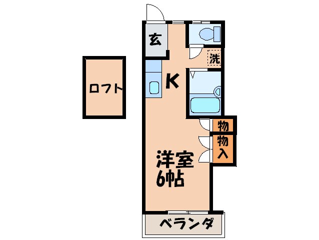 シティベ－ル楠木Ⅲの物件間取画像