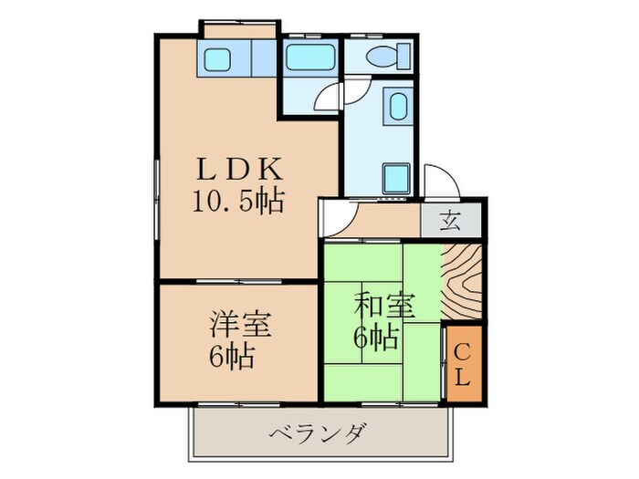 物件間取画像