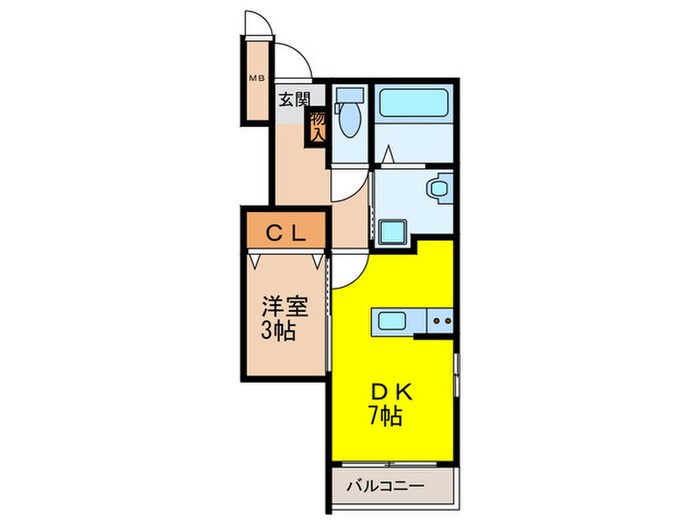 LIFE　FIELD警弥郷の物件間取画像