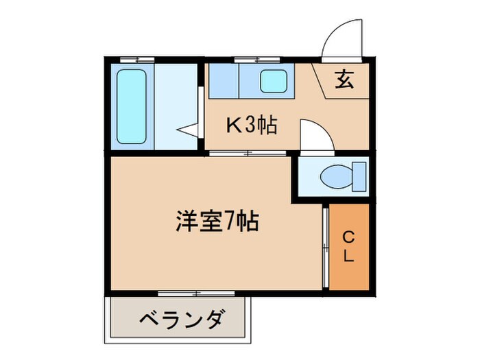 物件間取画像