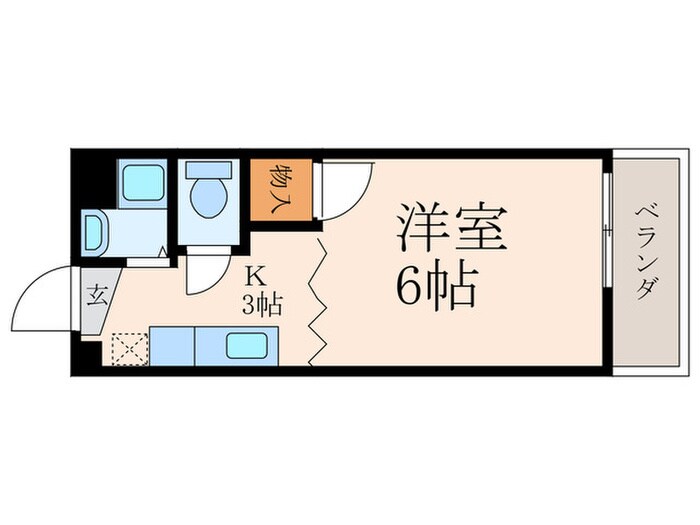 コーポまるいの物件間取画像