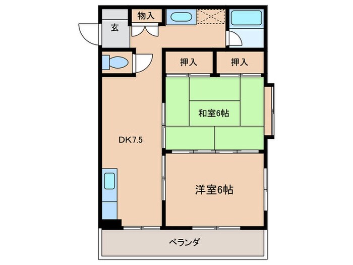 イケダビルの物件間取画像