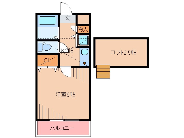 コムハウス和白東の物件間取画像