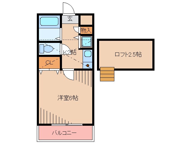 物件間取画像