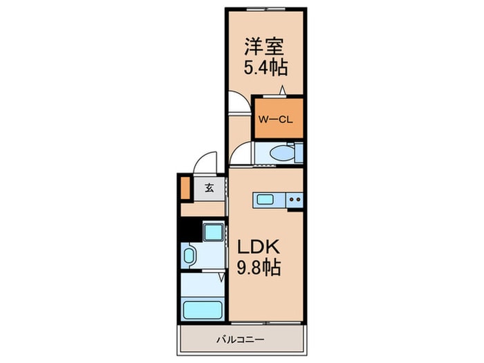 Soavita南薫西の物件間取画像