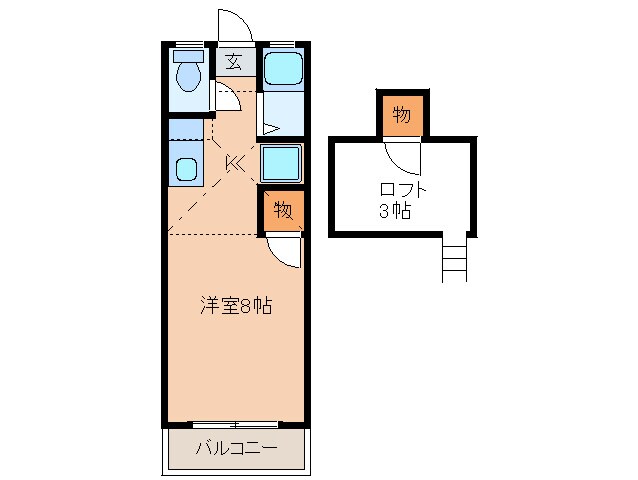 物件間取画像