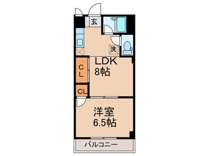 ラポールⅡの物件間取画像