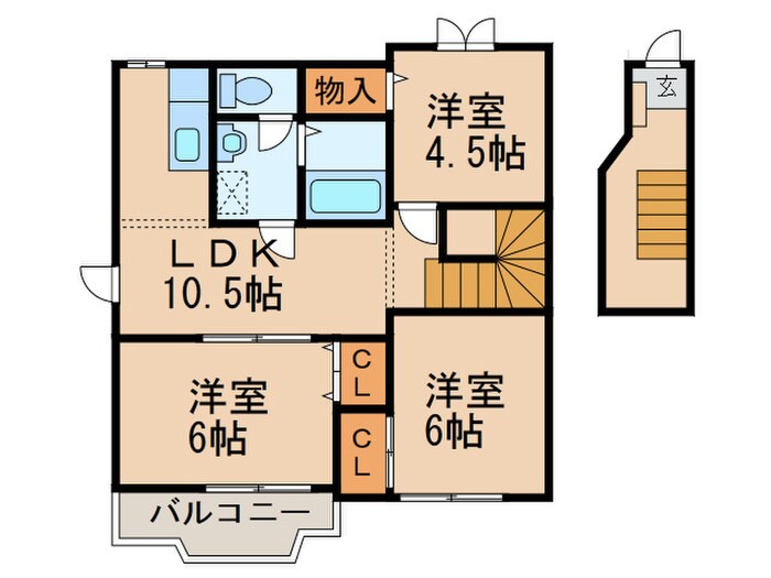 エスパルコの物件間取画像