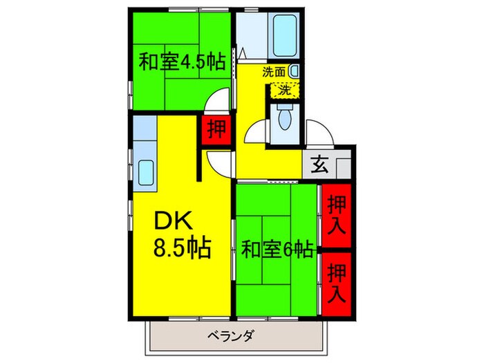 ステラコートの物件間取画像